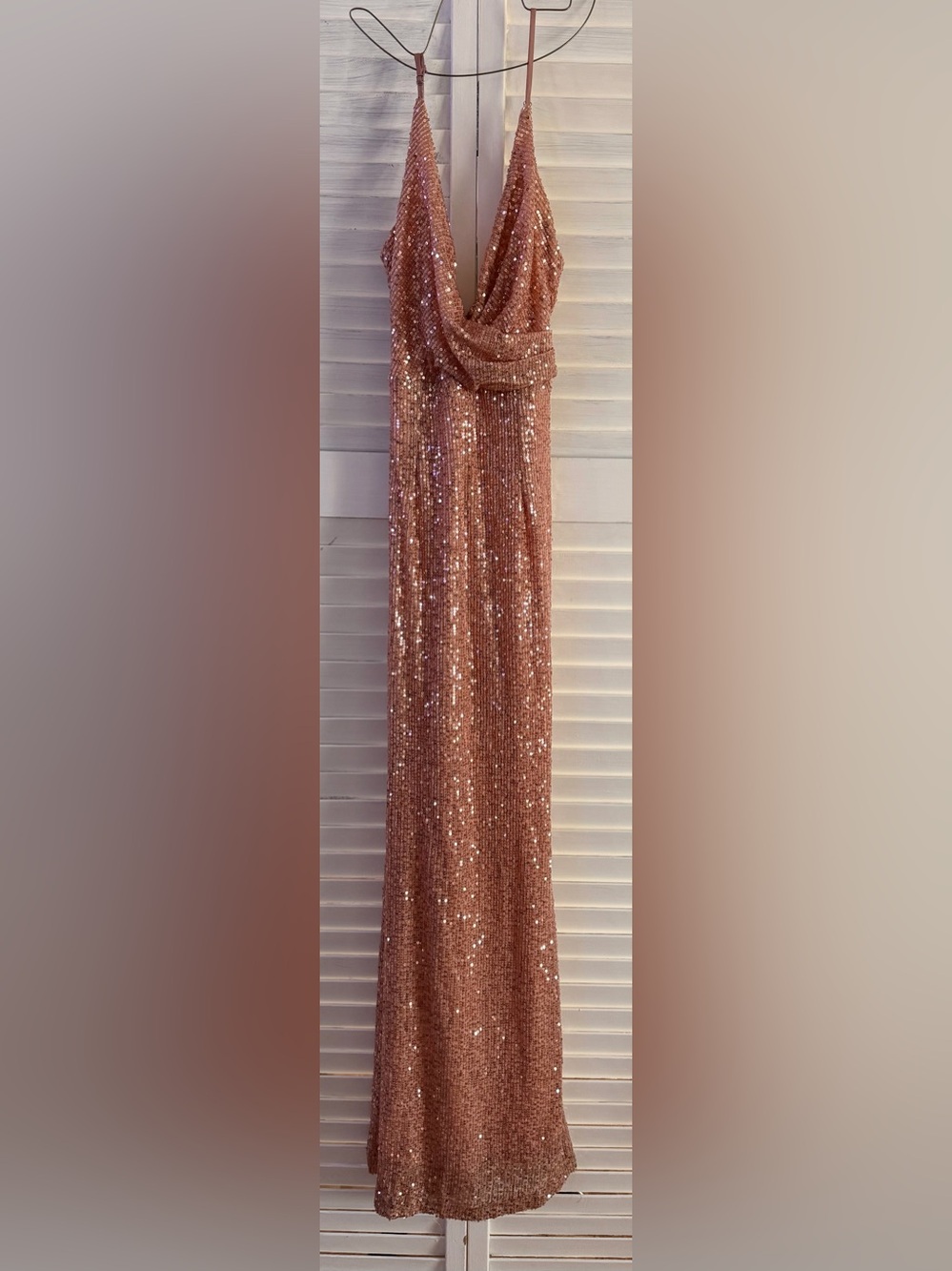 Hello Molly Rose Sequin Maxi dress